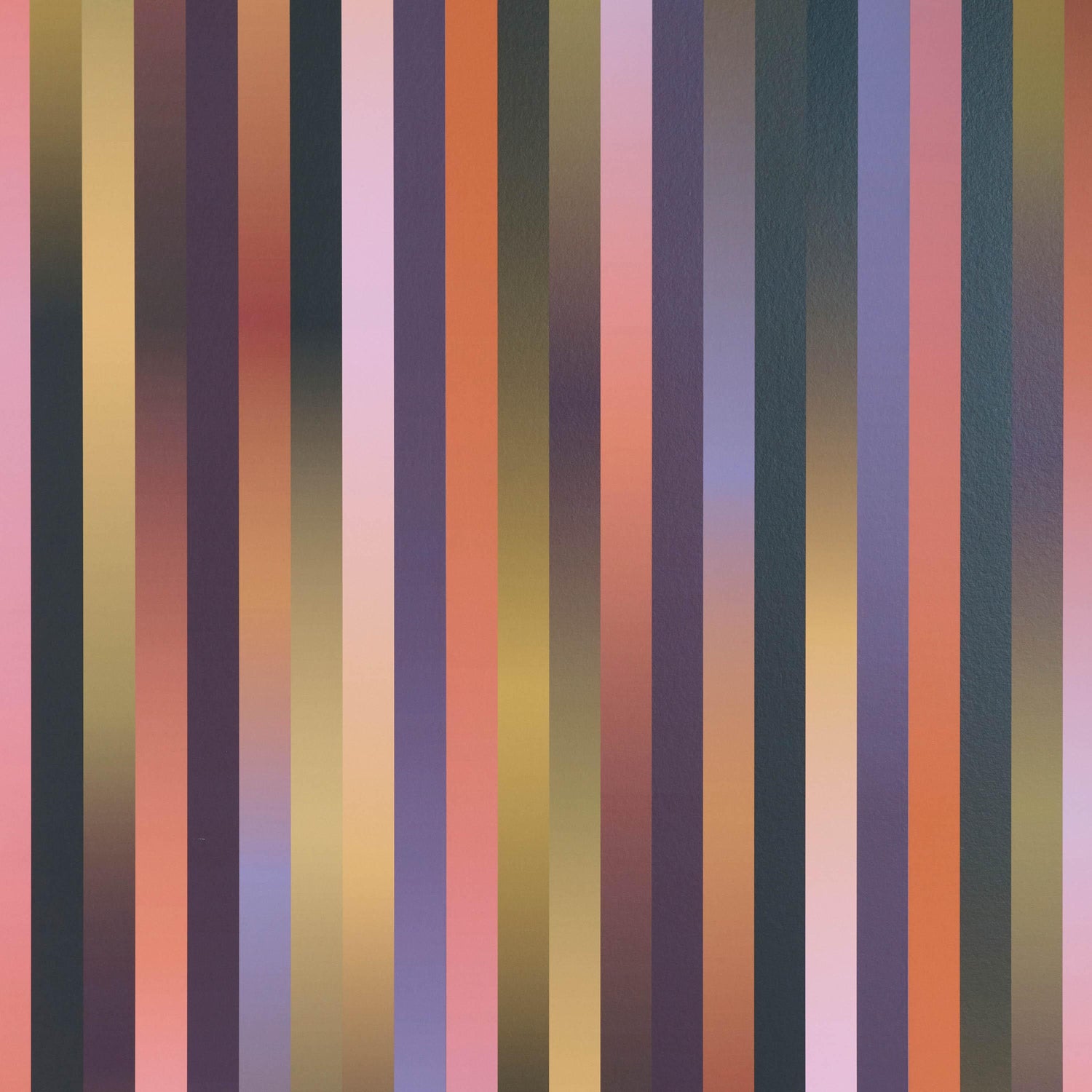 Petite Friture Large Stripes by Carole Baijings behang Evening