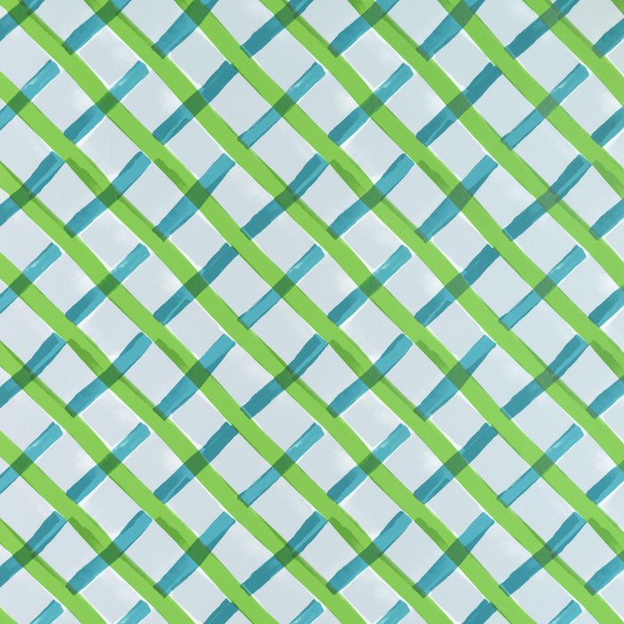 Petite Friture Croisillon by Les Crafties behang Green