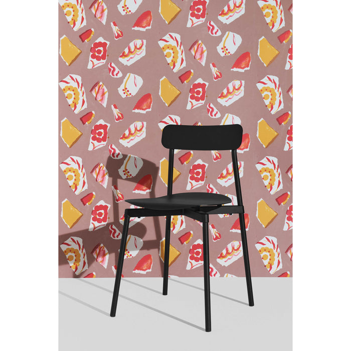 Petite Friture Mosaique by Les Crafties behang roze