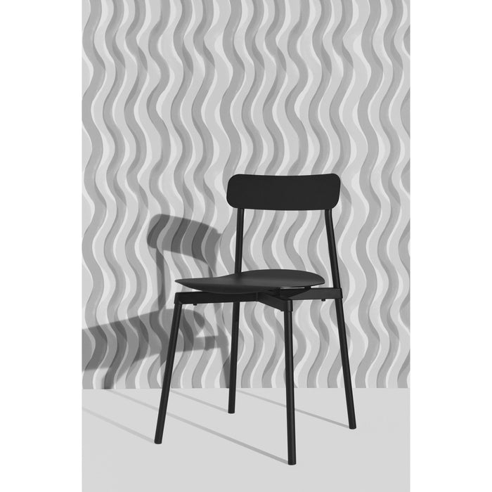 Petite Friture Gaufrette by Les Crafties behang Red