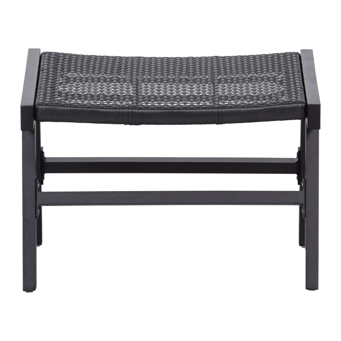 Woood Puk Hocker - Zwart