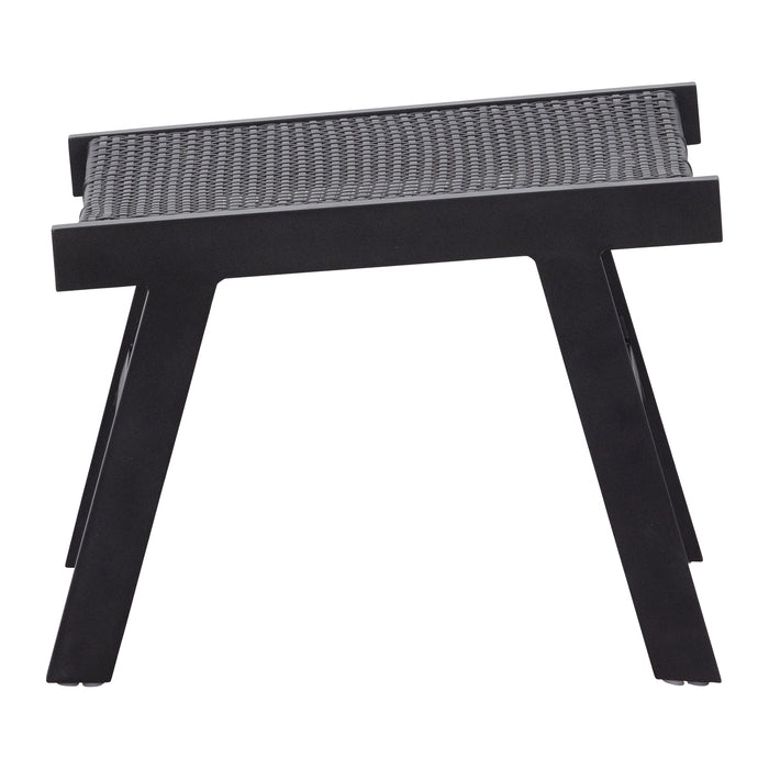 Woood Puk Hocker - Zwart