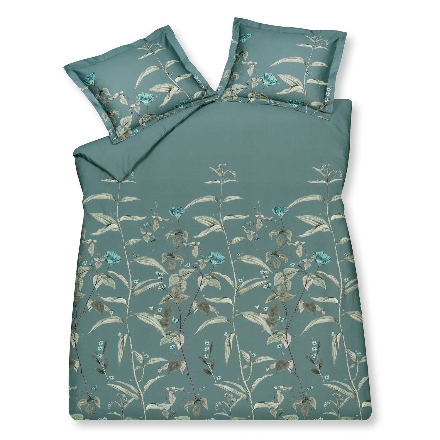 Vandyck - Dekbedovertrek DREAMING Pearl Blue 200x220 cm (satijnkatoen)