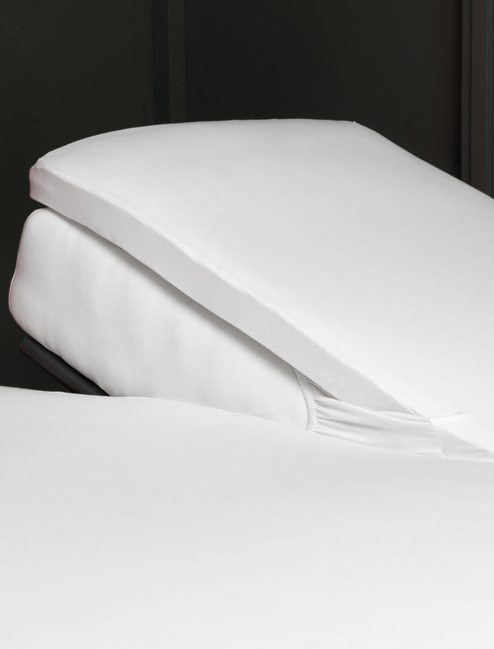 Jersey Soft Splittopper Hoeslaken White | 180-200 x  200-220 cm | Wit