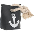 Items Deurstopper Anker Blok - grijs - 1 kilo - 13 x 20 cm