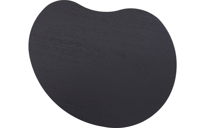 Goossens Salontafel Saya in Eiken soft touch lak zwart ral 9005