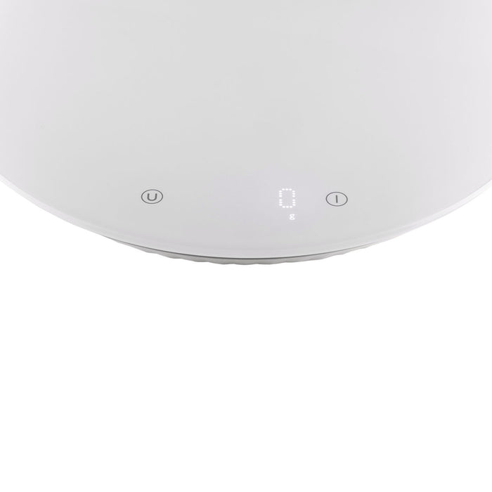 Alessi Plissé Digitale Keukenweegschaal - Wit