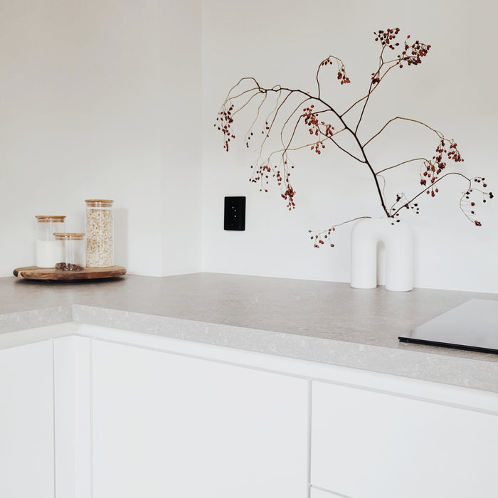 Krumble Voorraadpotten glas - 1000 ml per pot - Set van 3