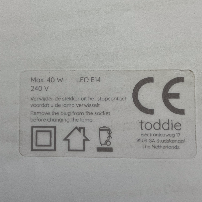 Houten wandlamp kinderkamer | Gitaar - blank