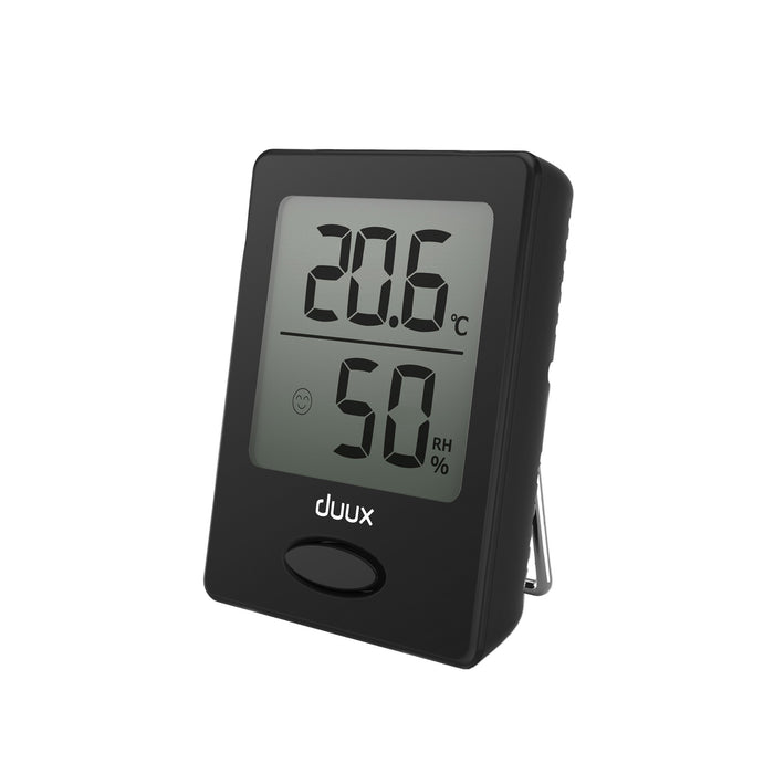 Duux Sense Hygrometer + Thermometer Zwart