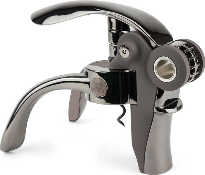 Peugeot Baltaz kurkentrekker met hefboom en dopsnijder - grijs