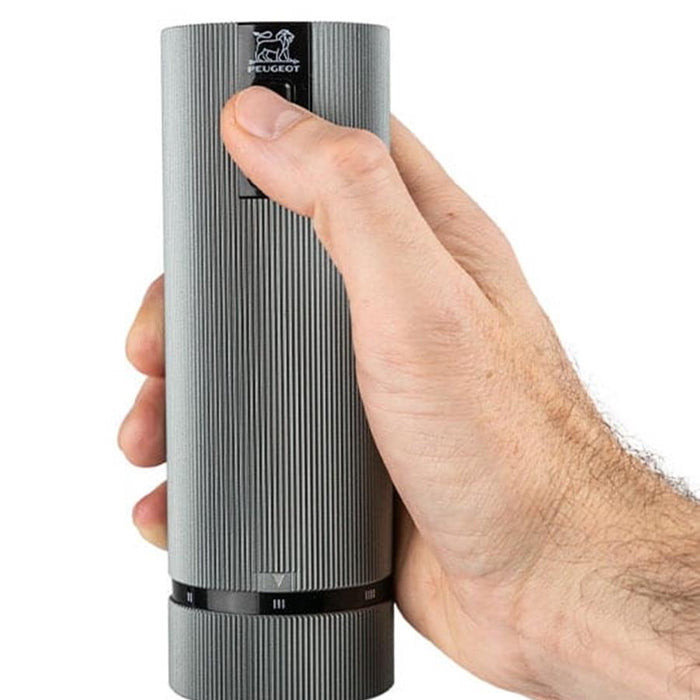 Peugeot Line Elektrisch pepermolen 15 cm - carbone