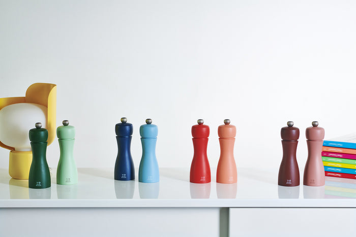 Peugeot Tahiti peper- en zoutmolen 15 cm - baksteen & vlam - duo