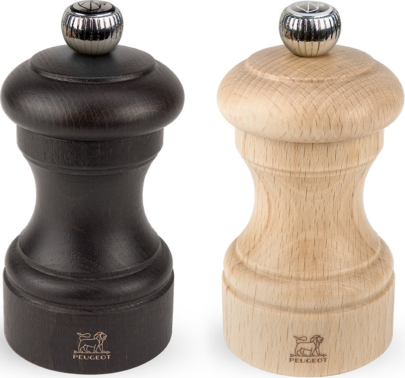 Peugeot Bistro peper- en zoutmolen 10 cm - chocolade-naturel