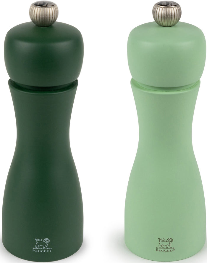 Peugeot Tahiti peper- en zoutmolen 15 cm - mos & munt - duo