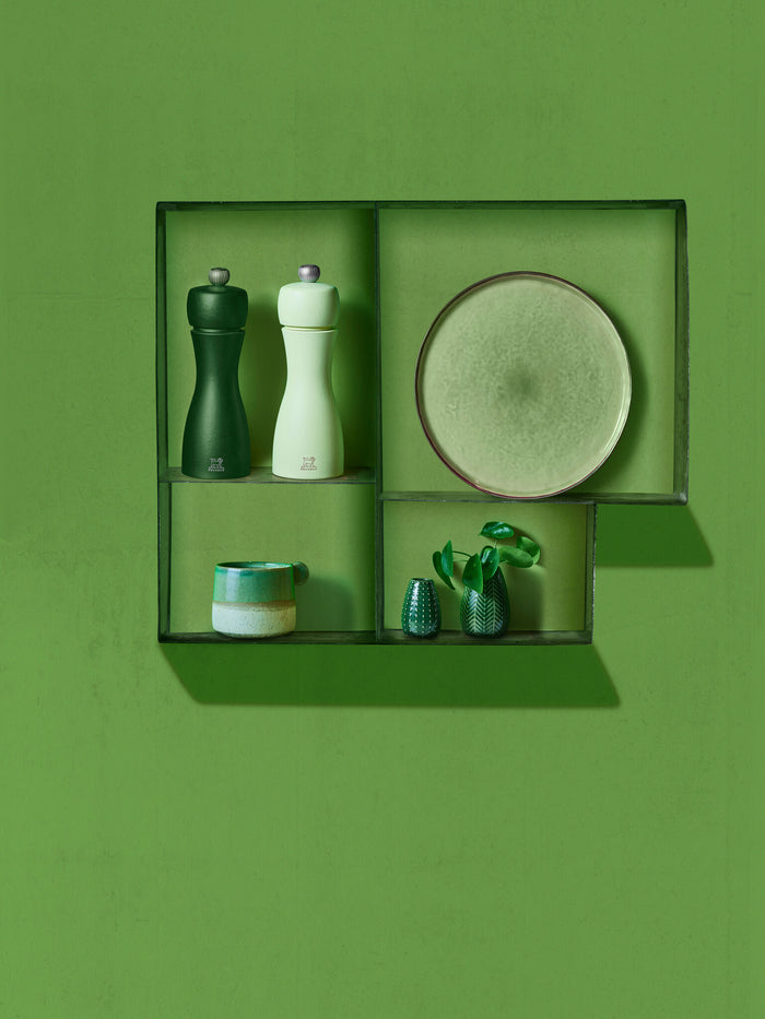 Peugeot Tahiti peper- en zoutmolen 15 cm - mos & munt - duo