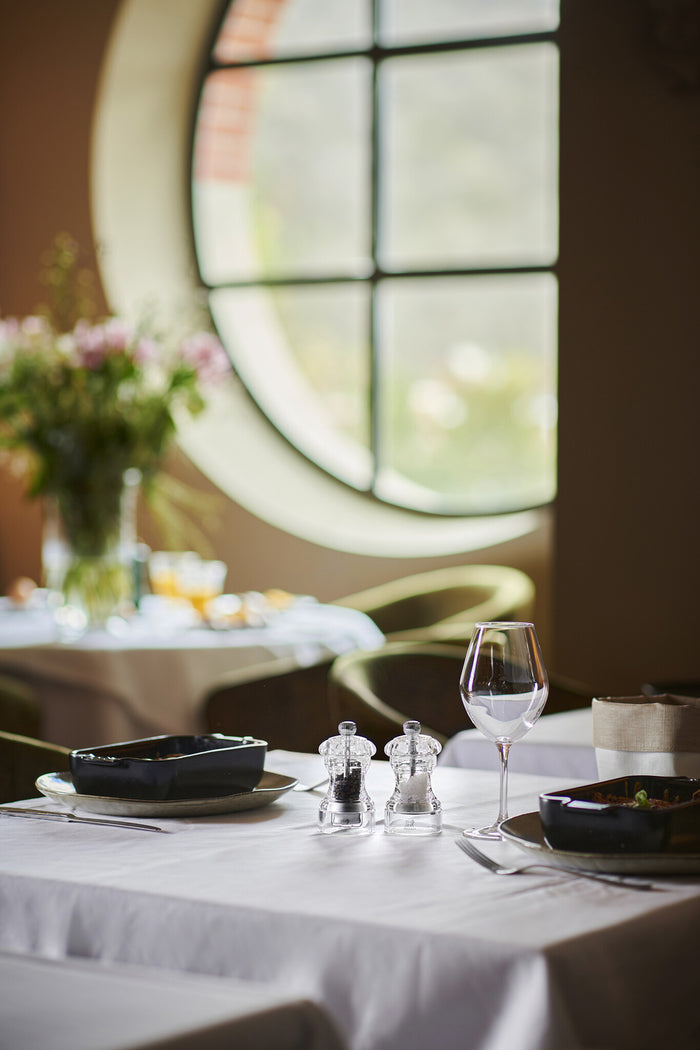 Peugeot Bistro peper- en zoutmolen 10 cm - transparant - acryl