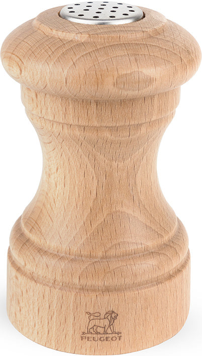Peugeot Bistro zoutstrooier 9 cm - naturel - beukenhout