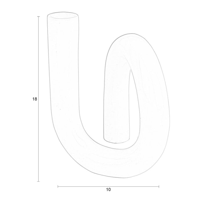 Zuiver Tubo Kandelaar - Shiny Beige