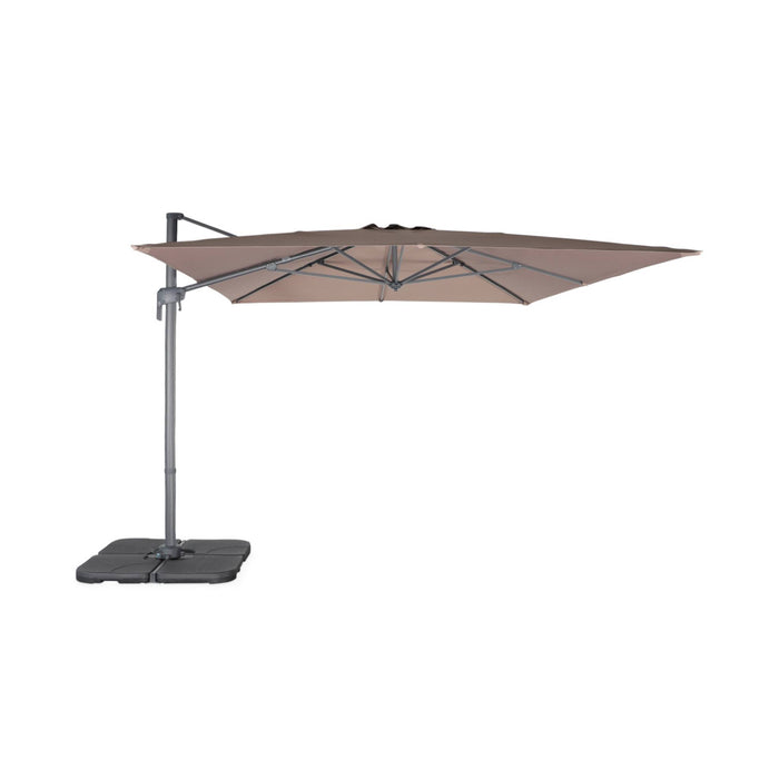 sweeek - Rechthoekige zweefparasol 3x4 m – Antibes