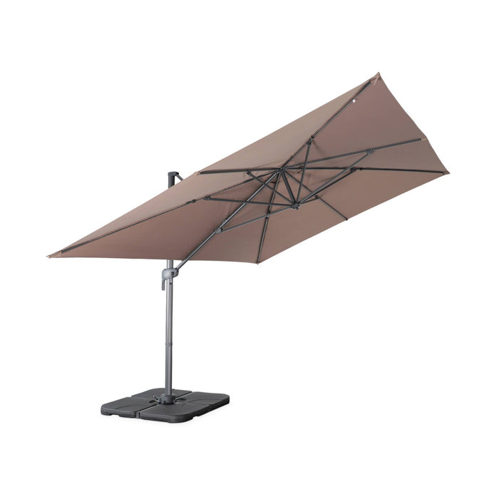 sweeek - Rechthoekige zweefparasol 3x4 m – Antibes