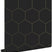 ESTAhome behang hexagon zwart en goud - 0,53 x 10,05 m - 139313