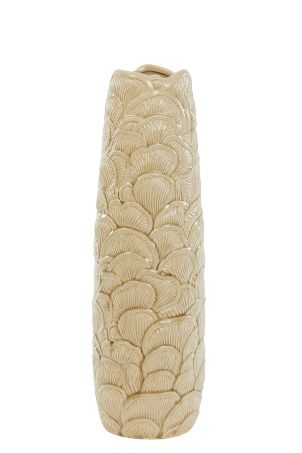 Light&living Vaas Ø15x48,5 cm TRAVIS keramiek beige