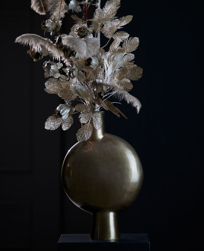 Light & Living Light&living Vaas deco 40x10x58 cm BENOA antiek brons