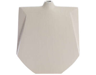 Light & Living Light&living Vaas deco 27,5x7x32,5 cm MAKAHA crème