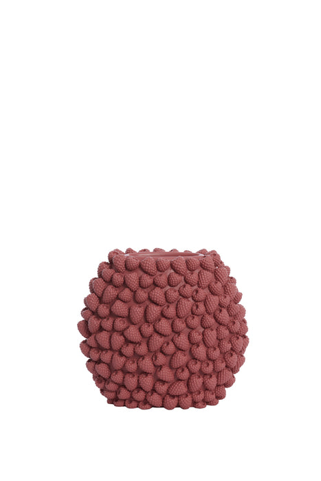 Light&living Vaas deco 32,5x18x28,5 cm RASPBERRY roze rood