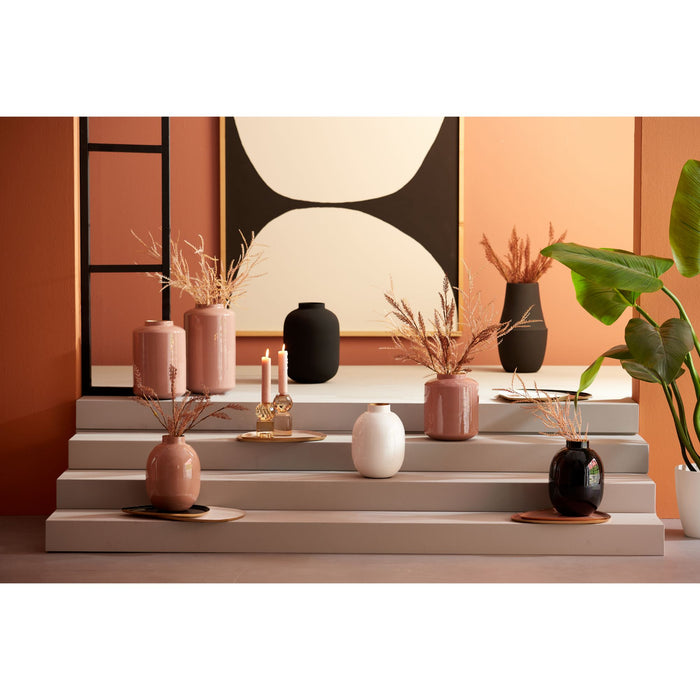 Luqaza Vaas Jula - Zwart - 21.5x21.5x31cm