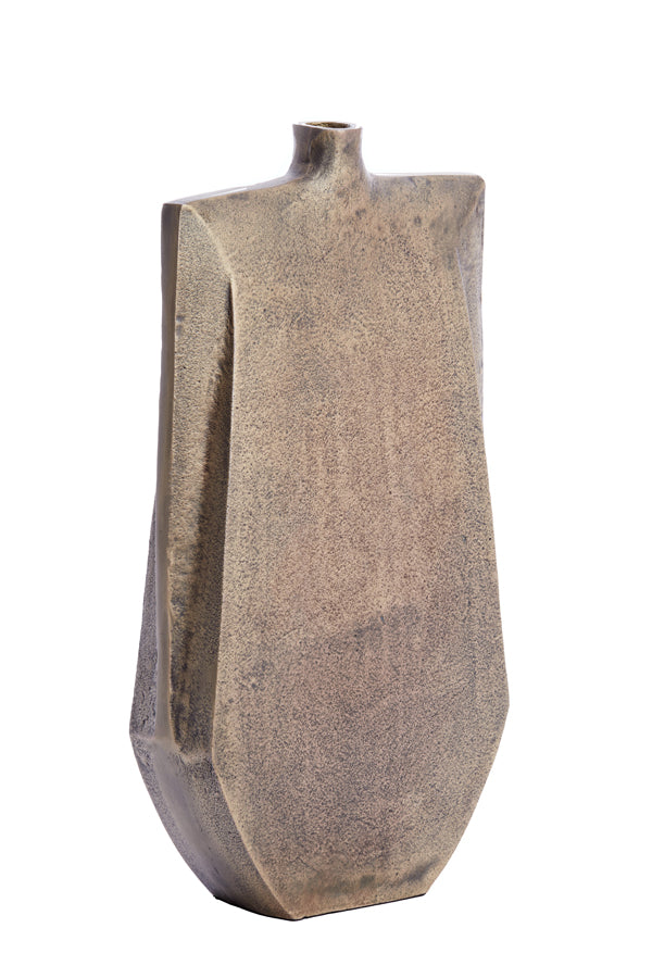 Light & Living Light&living Vaas deco 25x8x51 cm MAKAHA antiek brons