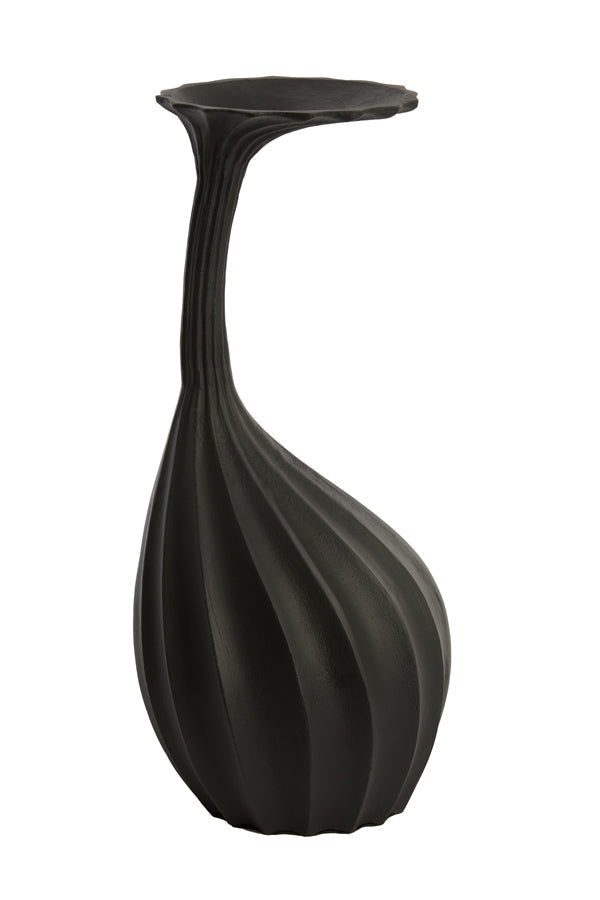 Light & Living Light&living Vaas deco 20x20x48 cm NYOKO mat zwart