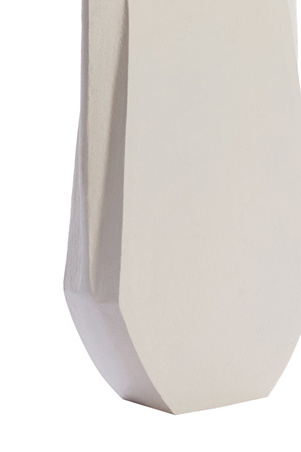 Light & Living Light&living Vaas deco 25x8x51 cm MAKAHA crème