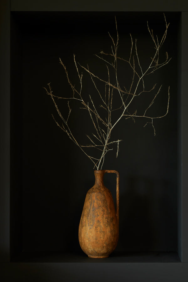 Light & Living Light&living Vaas deco 17x16,5x35 cm OSTRA roest