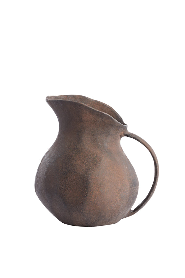 Light & Living Light&living Vaas deco 22x17x21 cm ALONZA donker bruin