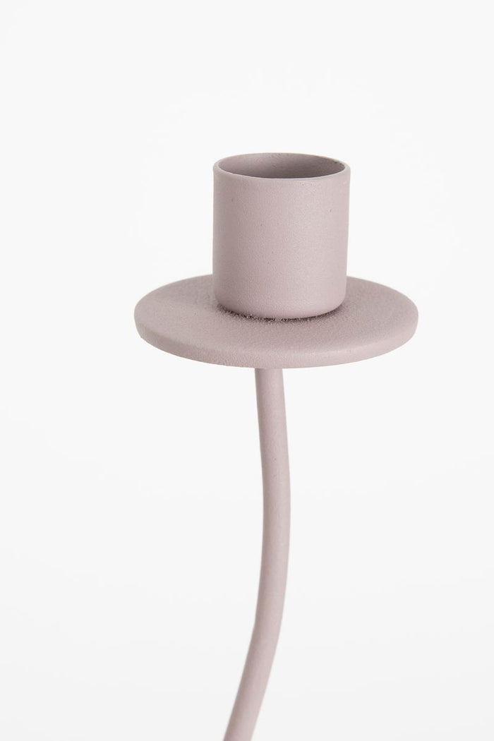 Sissy-Boy Paarse organische kandelaar met hart