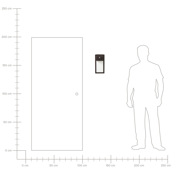 Beliani - ELLIOT - Wandlamp - Zwart - Ijzer