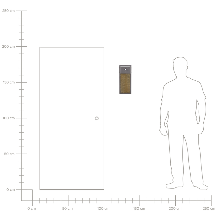 Beliani - CARRON - Wandlamp - Zwart - Ijzer