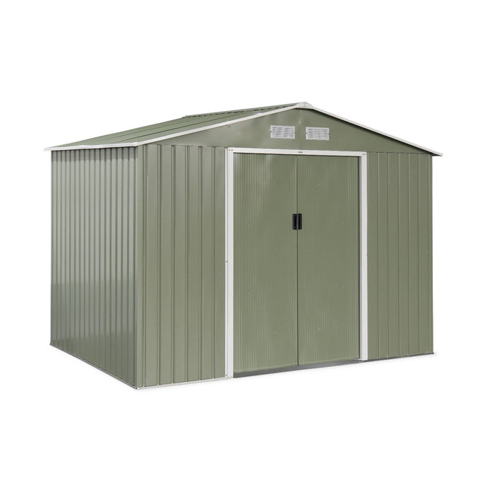 sweeek - Metaal tuinberging 5,29m² met verankeringsset