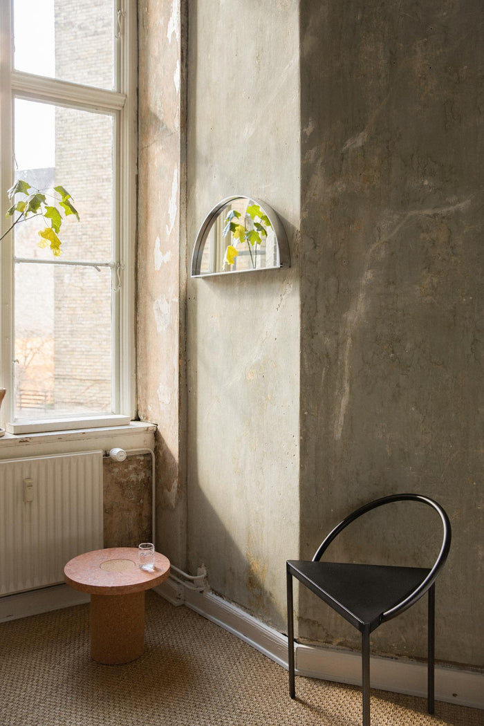 Frama Recess spiegel halfrond small 65x33