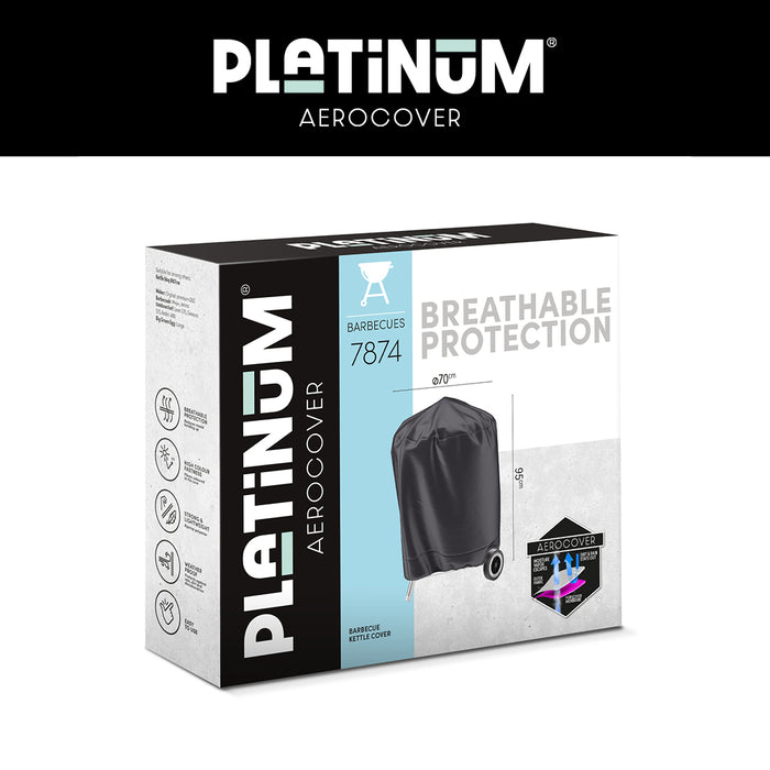 Platinum Aerocover barbecue beschermhoes - Ø70 cm.
