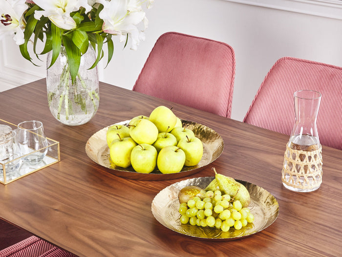 Beliani - SADANE - Decoratief dienblad set van 2 - Goud - IJzer