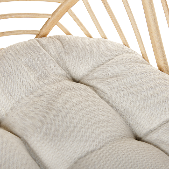 Beliani - GRUISSAN - Wieg - Natuurlijk - Rotan