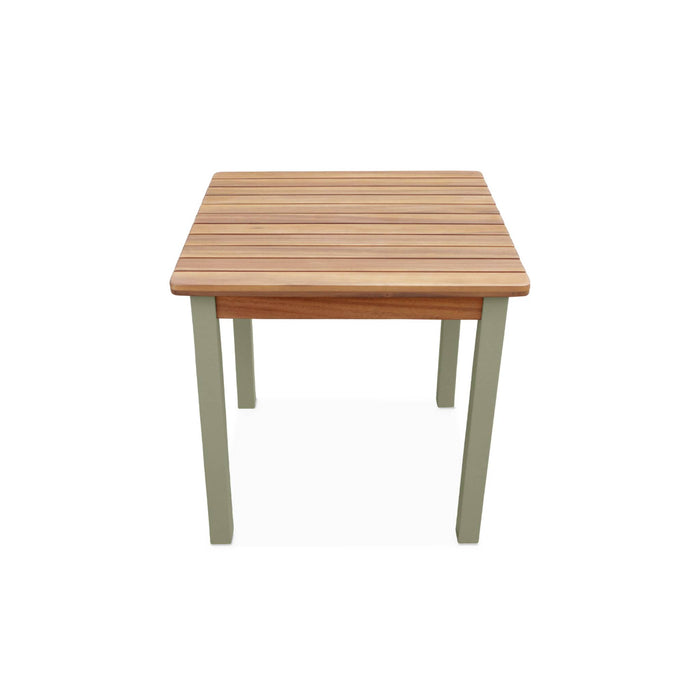 sweeek - Houten tafel voor kinderen binnen|buiten, 2 stoelen