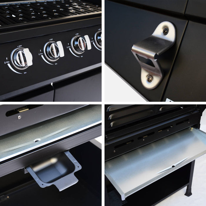 sweeek - Gasbarbecue 6 branders