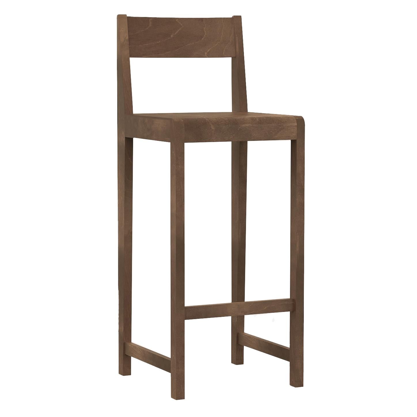 Frama 01 barkruk H76 donker bruin