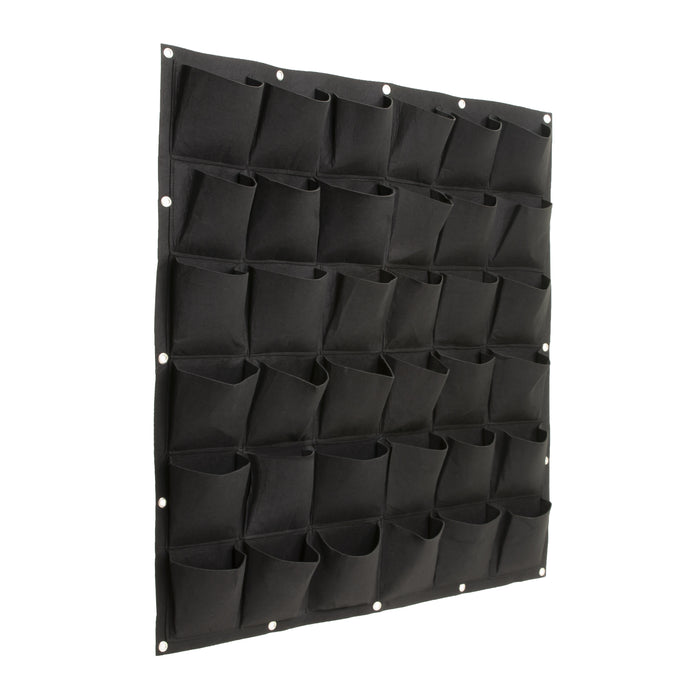 QUVIO Verticale tuin - Plant wand met 36 vakken - 1 x 1 meter