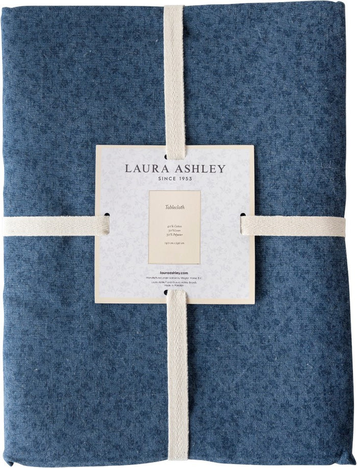 Laura Ashley Tafelkleed Blauw Wild Clematis 140x240cm