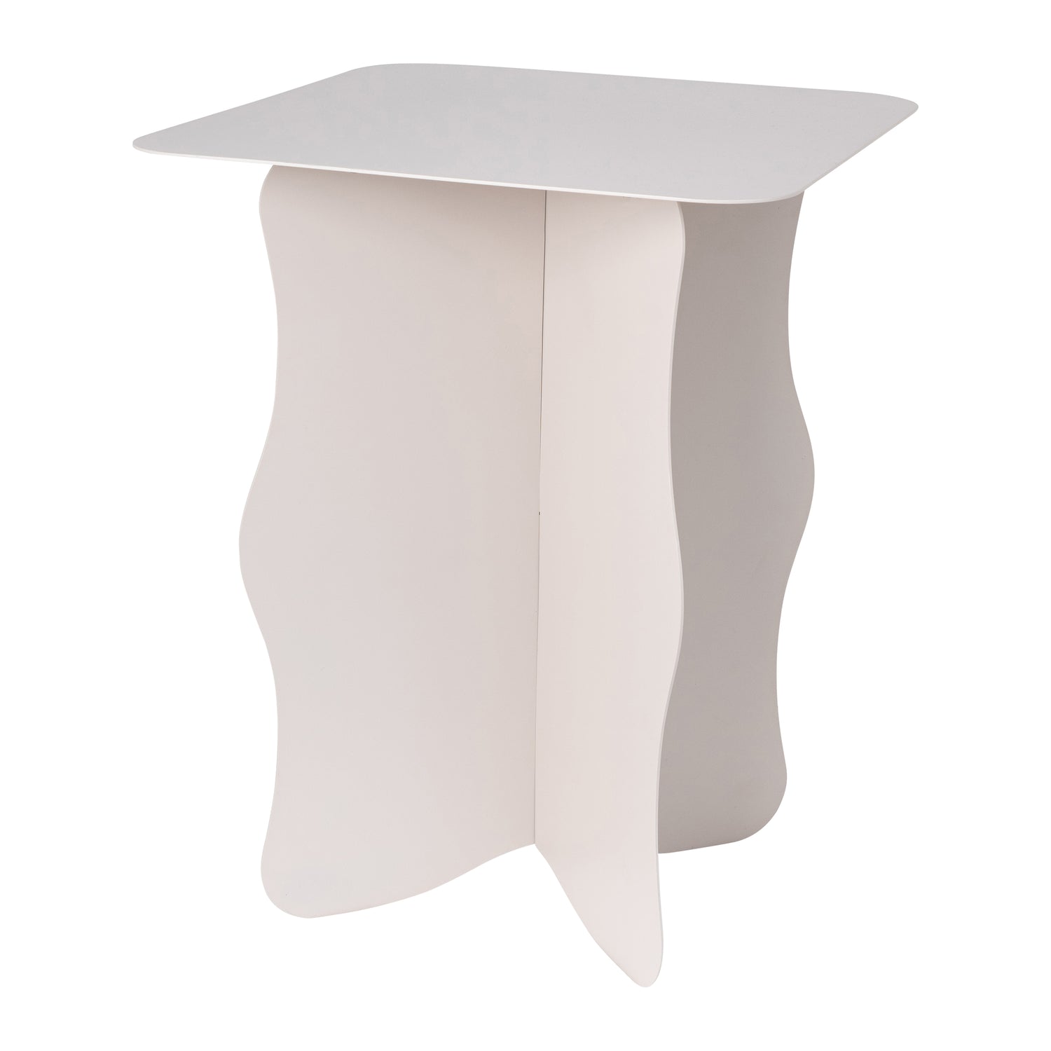 by fonQ Wiggle Bijzettafel 40 x 40 cm - Greige